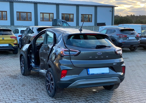 Ford Puma cena 36600 przebieg: 36681, rok produkcji 2021 z Świątniki Górne małe 277